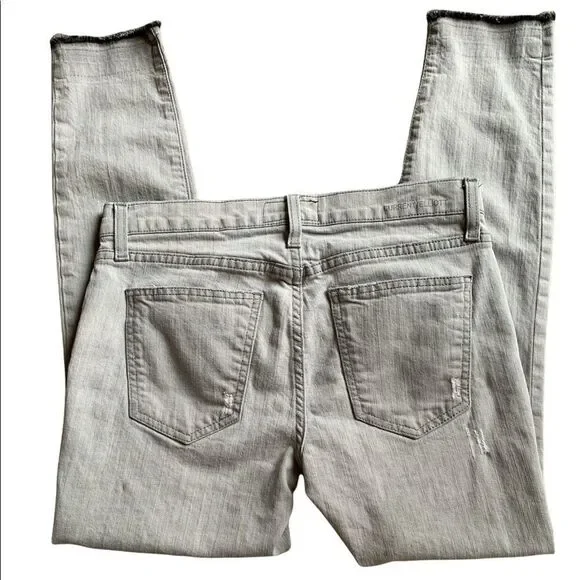 Current/Elliott The Stiletto Dillon Released Hem Jean Gray Size 28 - Picture 11 of 15